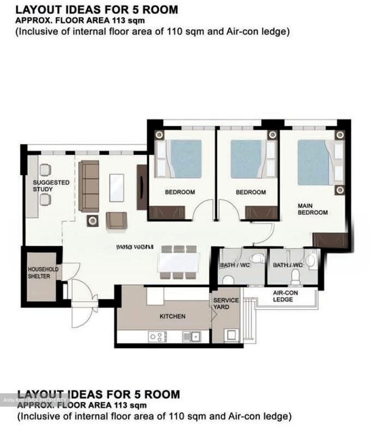 Blk 119B Eastwave @ Canberra (Sembawang), HDB 5 Rooms #617641621